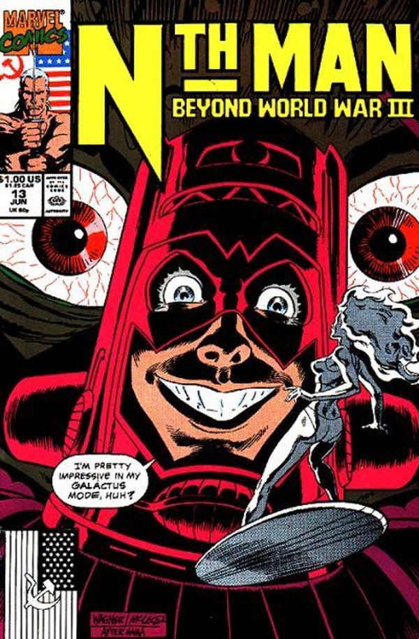 Nth Man the Ultimate Ninja (1989) #13 cover