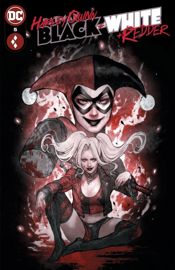 Harley Quinn: Black + White + Redder