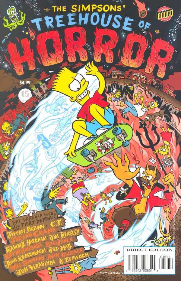 Cover of Treehouse of Horror #15