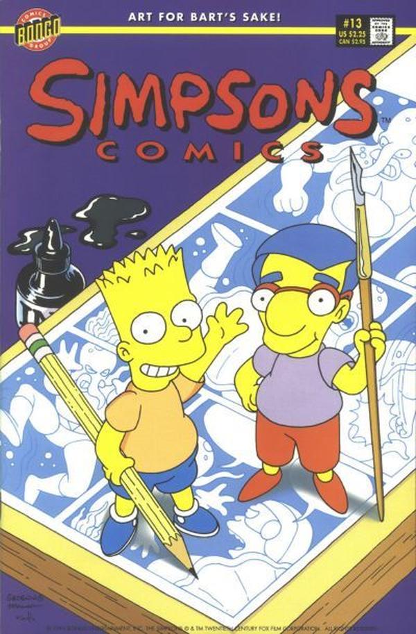 Cover of Simpsons Comics #13