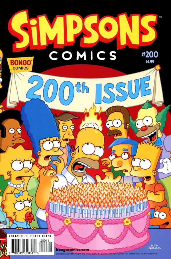 Simpsons Comics (1993) #200