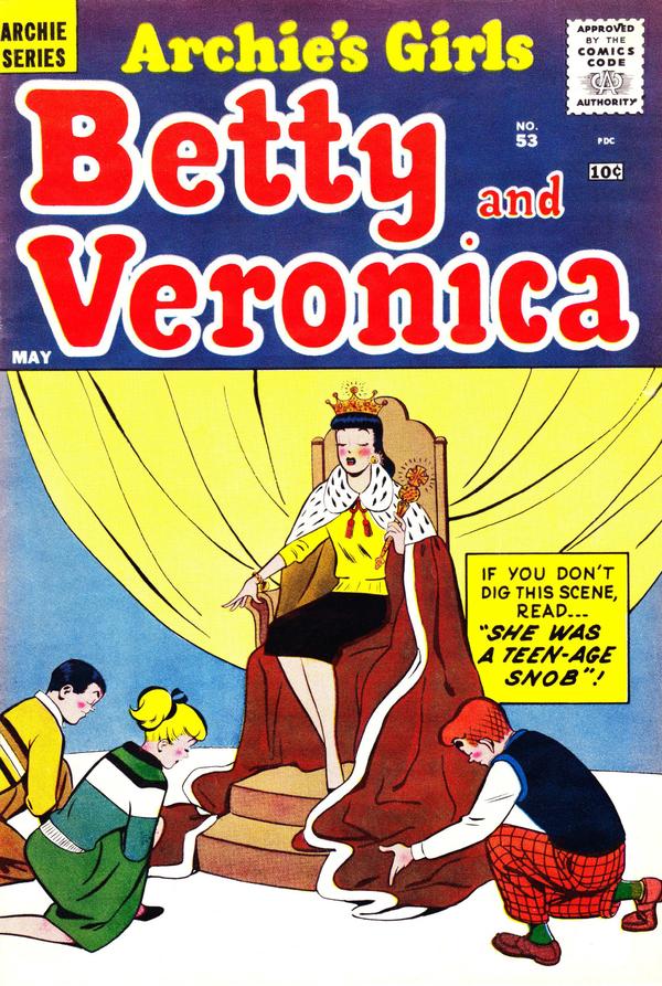 Cover of Archie's Girls Betty and Veronica #53