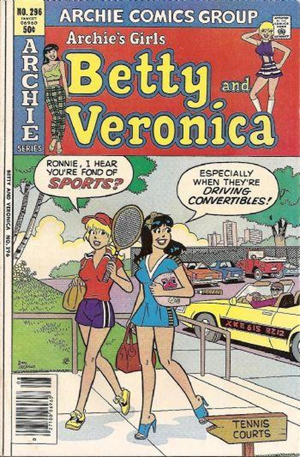 Cover of Archie's Girls Betty and Veronica #296