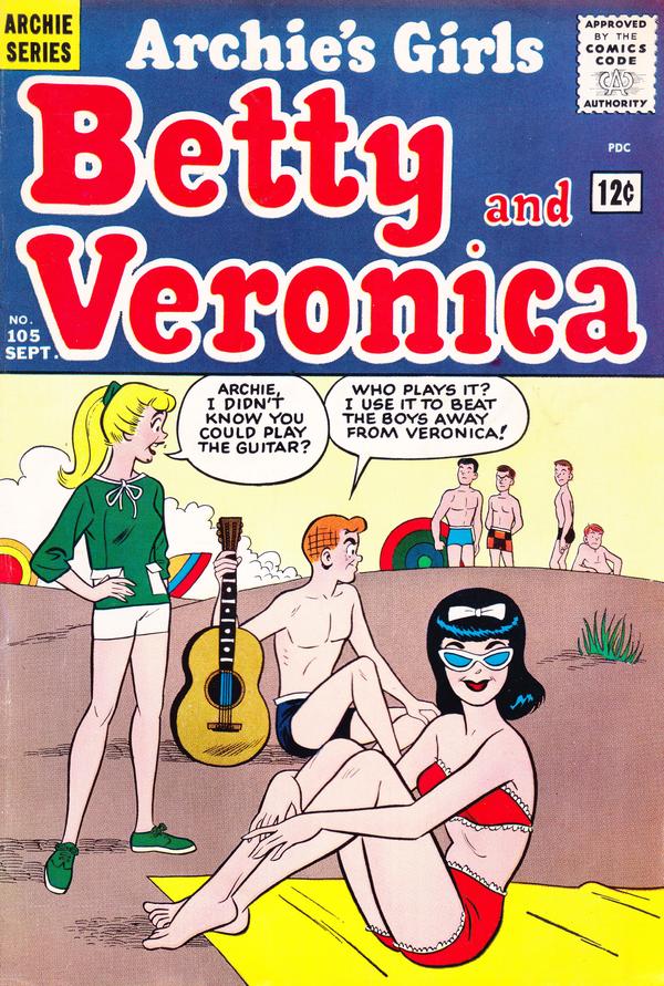 Cover of Archie's Girls Betty and Veronica #105