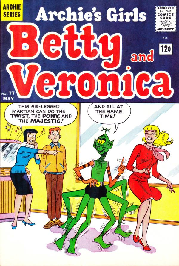 Cover of Archie's Girls Betty and Veronica #77
