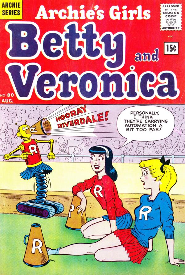Cover of Archie's Girls Betty and Veronica #80