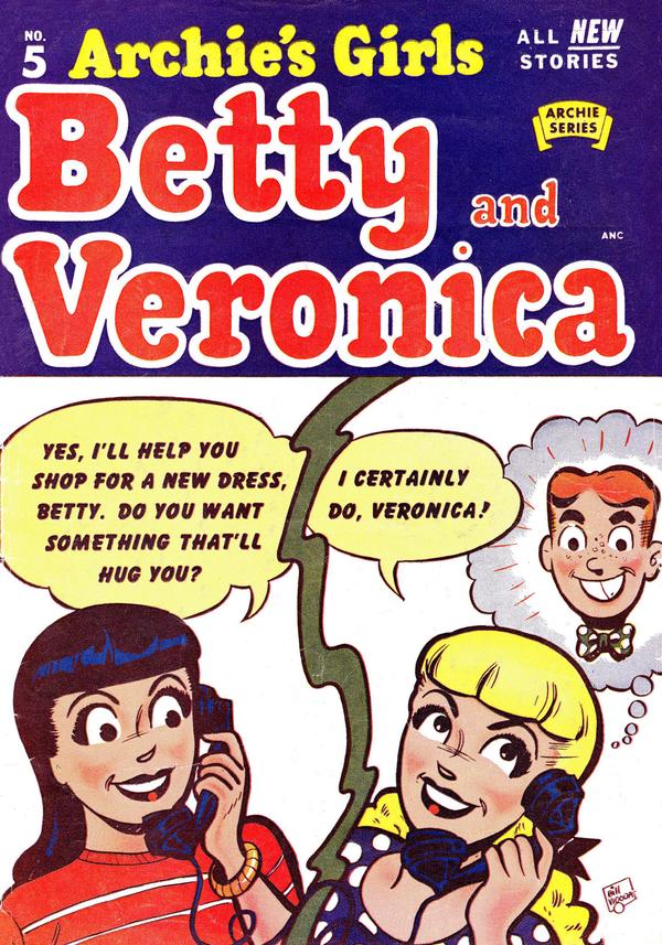 Cover of Archie's Girls Betty and Veronica #5