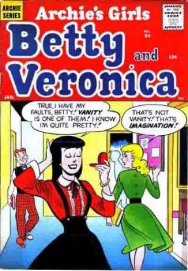 Cover of Archie's Girls Betty and Veronica #34