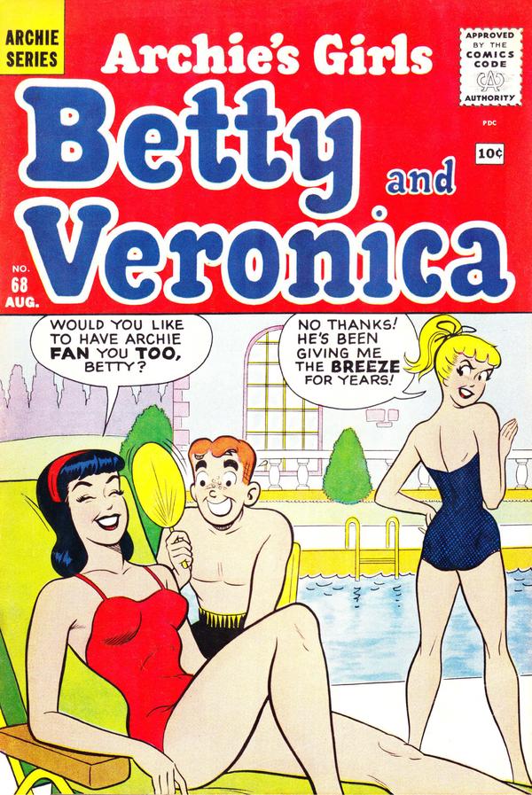 Cover of Archie's Girls Betty and Veronica #68