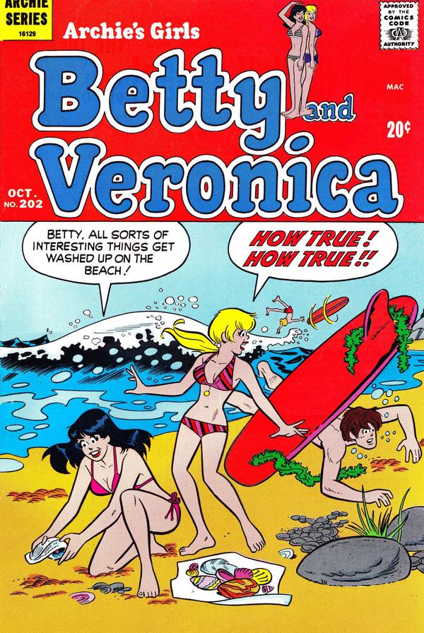 Cover of Archie's Girls Betty and Veronica #202