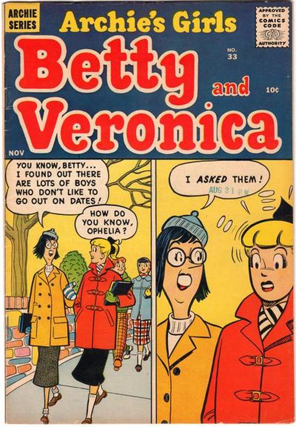 Cover of Archie's Girls Betty and Veronica #33