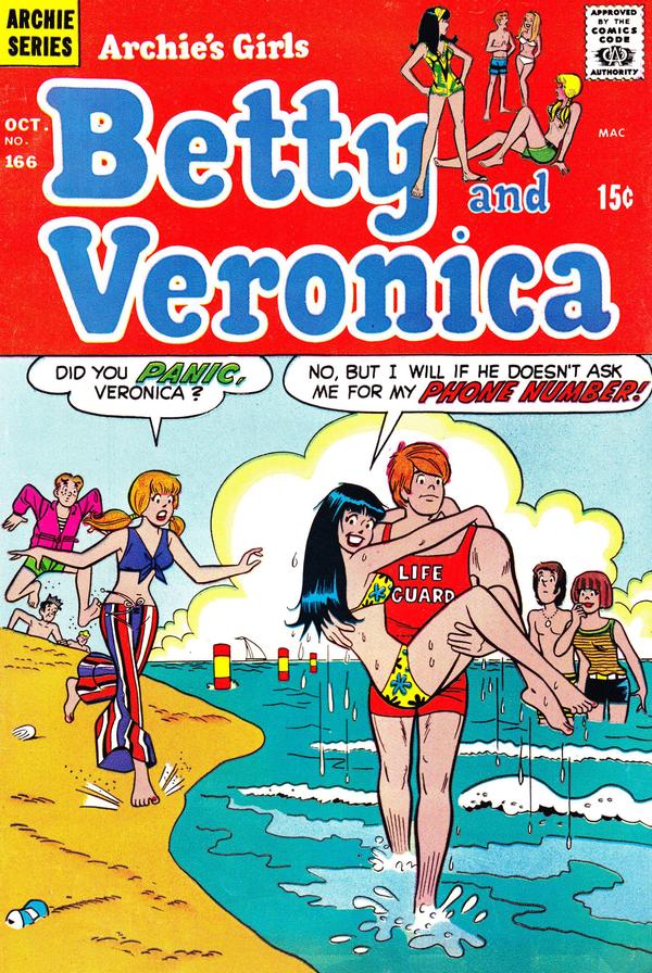 Cover of Archie's Girls Betty and Veronica #166