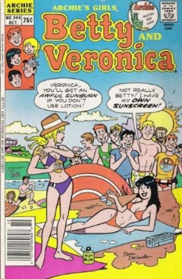 Cover of Archie's Girls Betty and Veronica #344