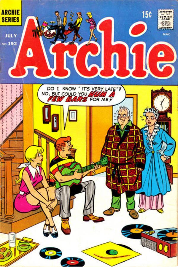 Archie (1959) #192 cover