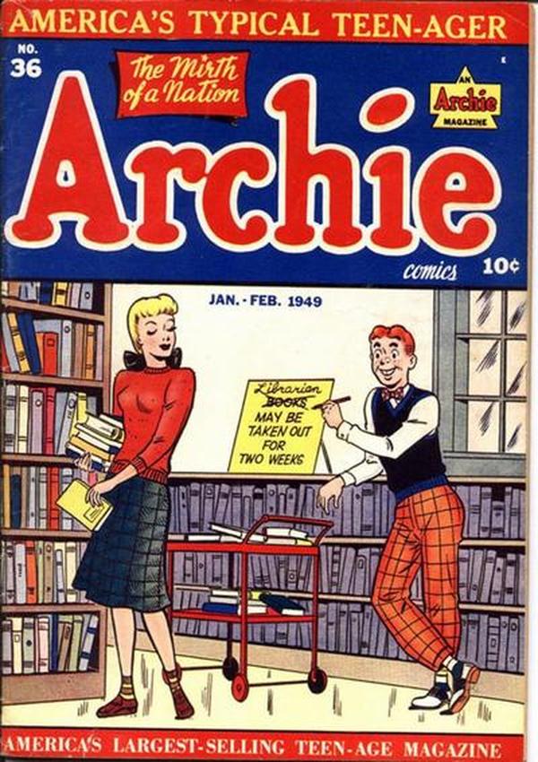 Archie Comics (1942) #36 cover