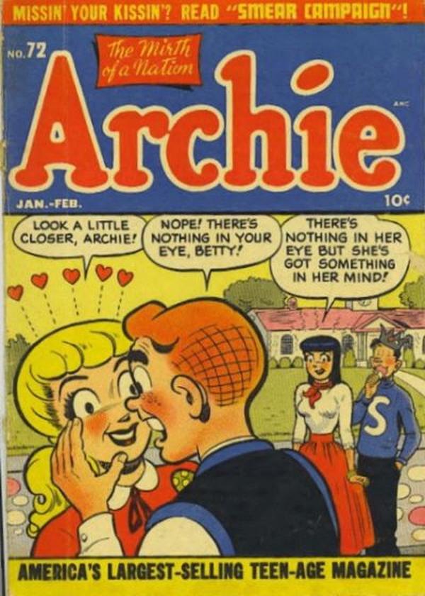 Archie Comics (1942) #72 cover