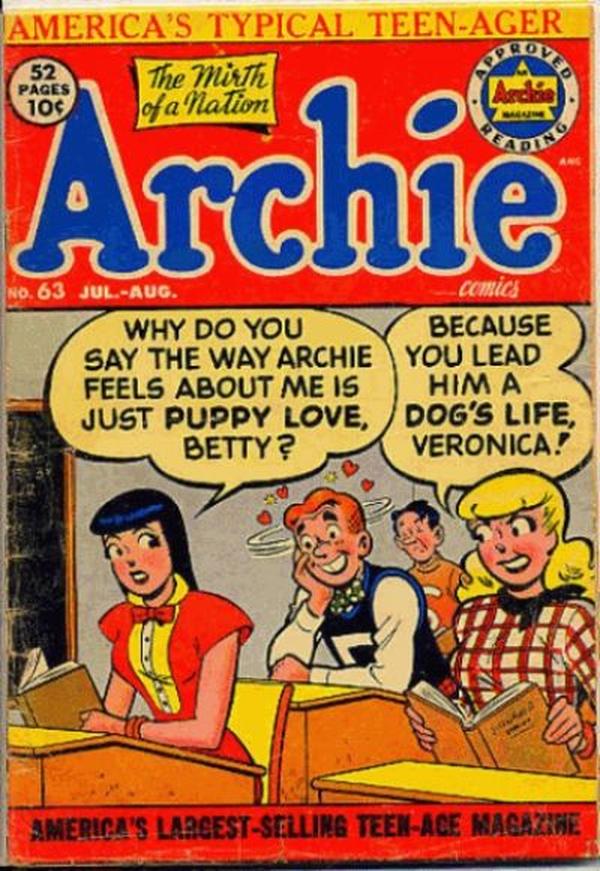 Archie Comics (1942) #63 cover