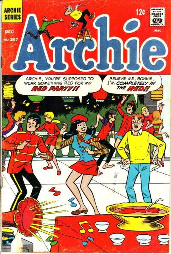 Archie (1959) #187 cover