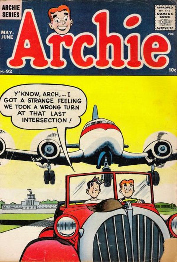 Archie Comics (1942) #92 cover