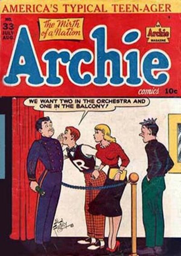 Archie Comics (1942) #33 cover