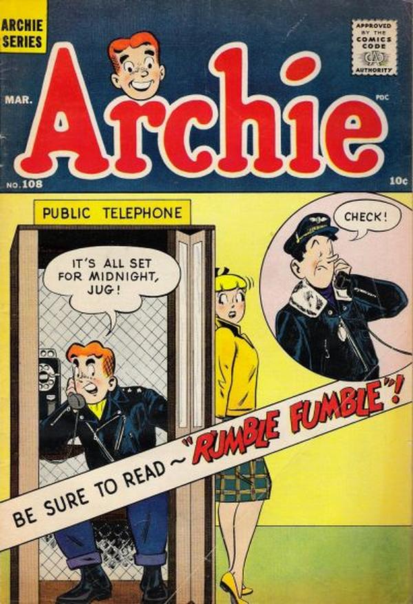 Archie (1959) #108 cover