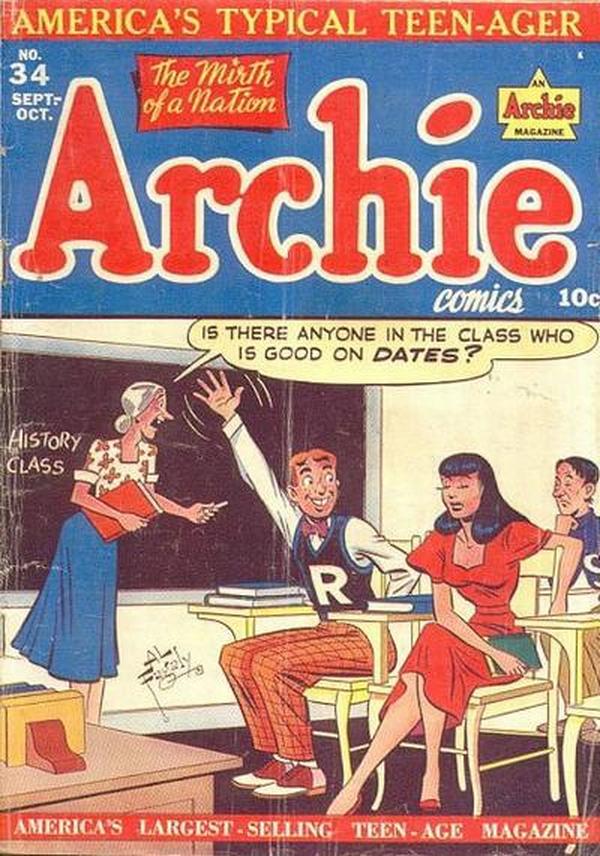 Archie Comics (1942) #34 cover