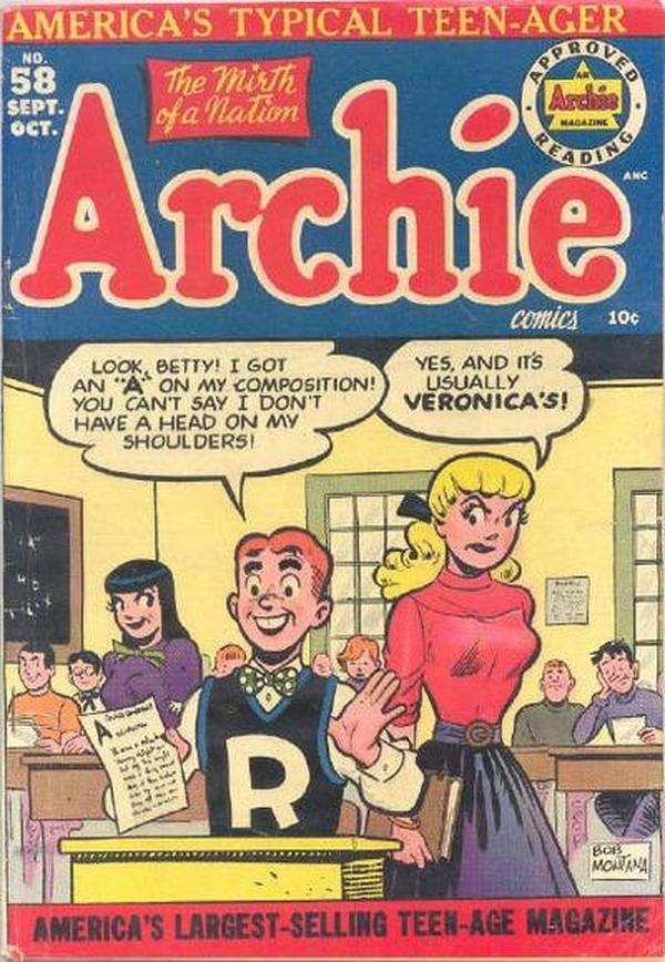 Archie Comics (1942) #58 cover