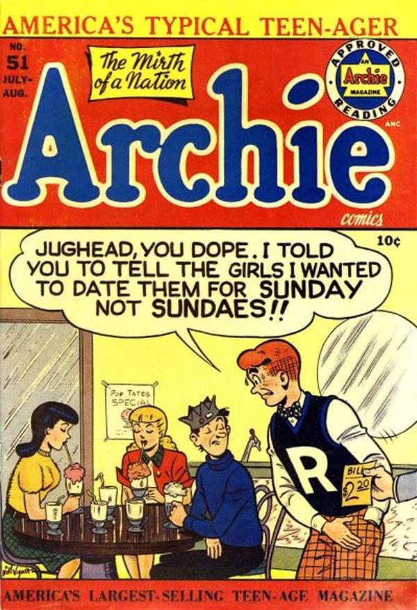 Archie Comics (1942) #51 cover