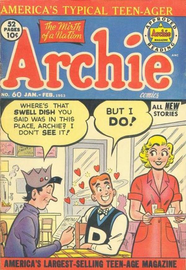 Archie Comics (1942) #60 cover