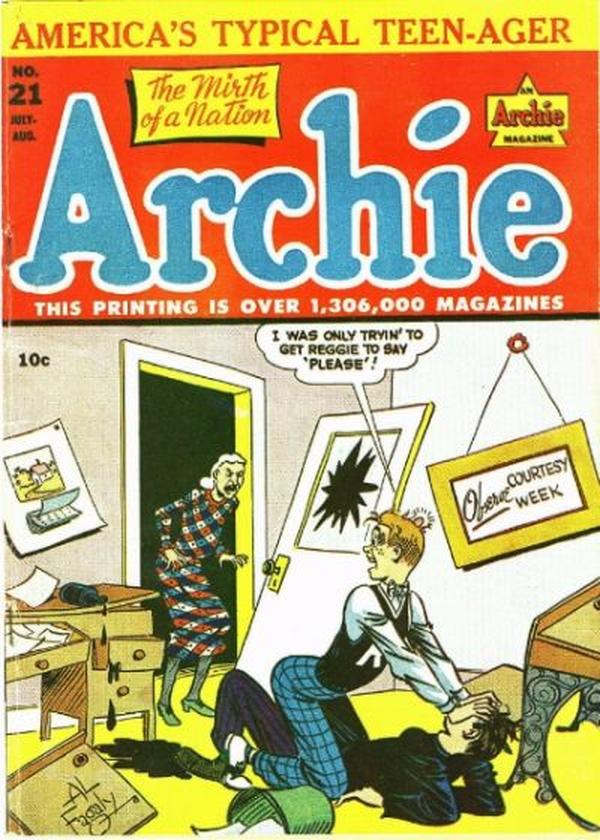 Archie Comics (1942) #21 cover
