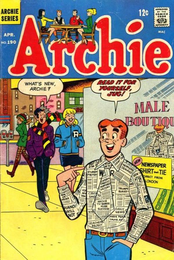 Archie (1959) #190 cover