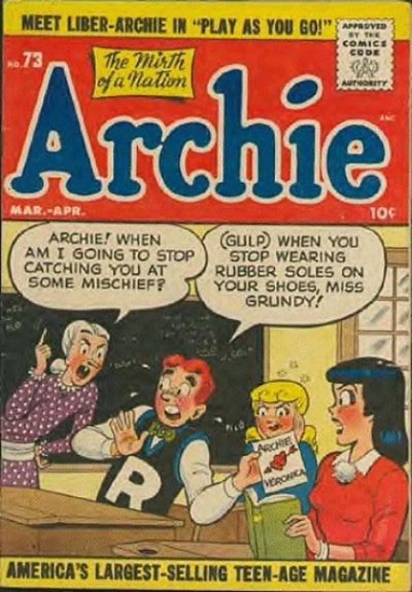 Archie Comics (1942) #73 cover