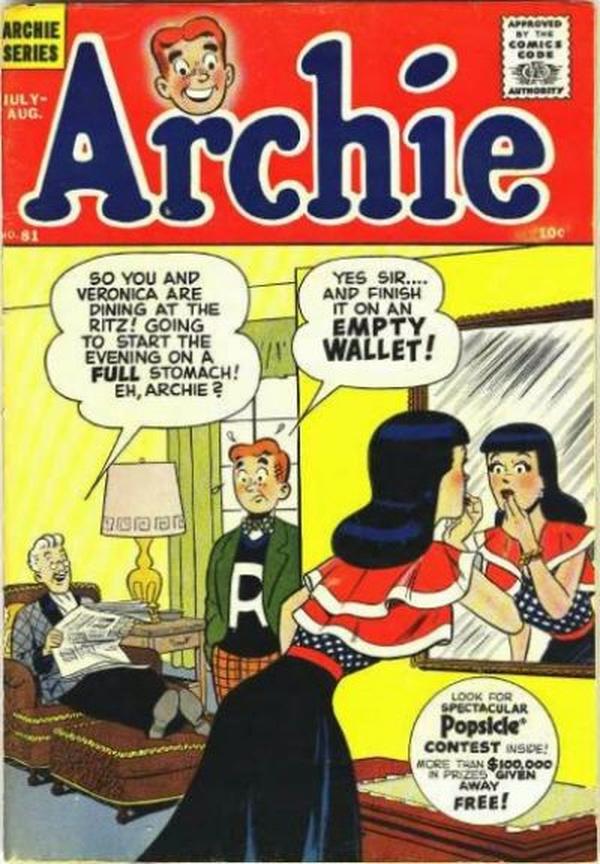 Archie Comics (1942) #81 cover