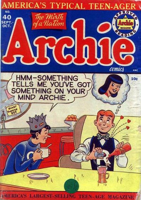 Archie Comics (1942) #40 cover