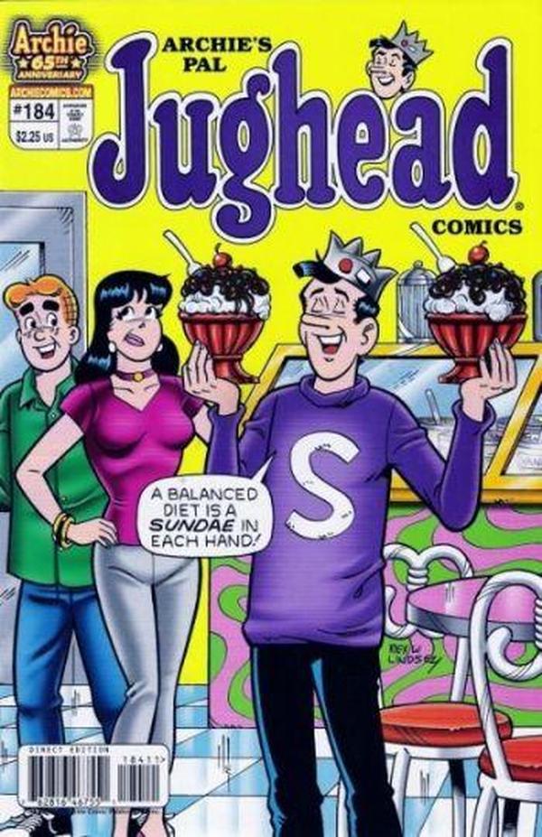 Archie's Pal Jughead Comics #184 cover