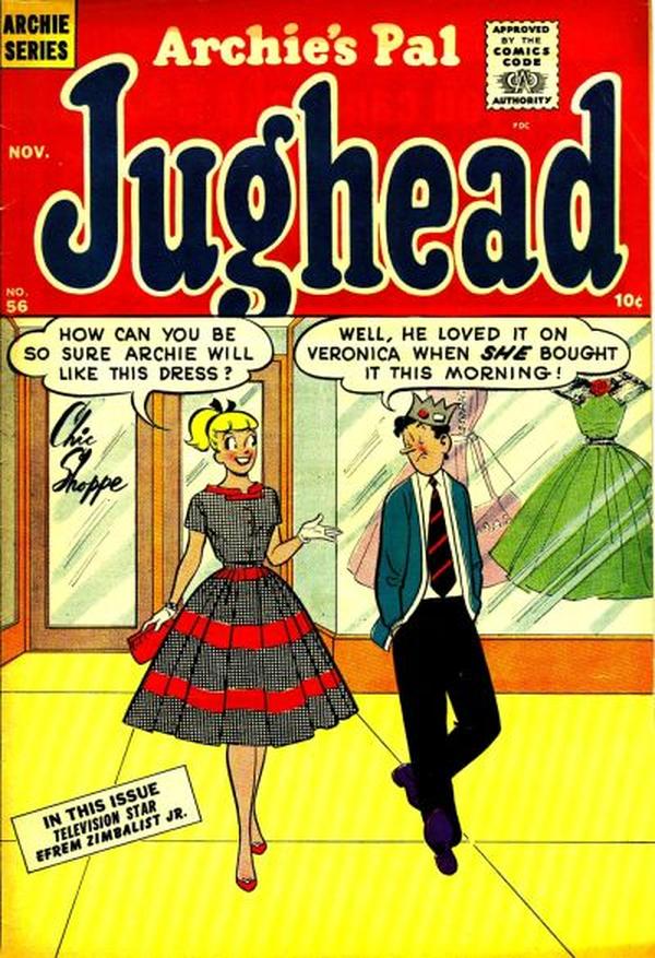 Cover of Archie's Pal Jughead #56