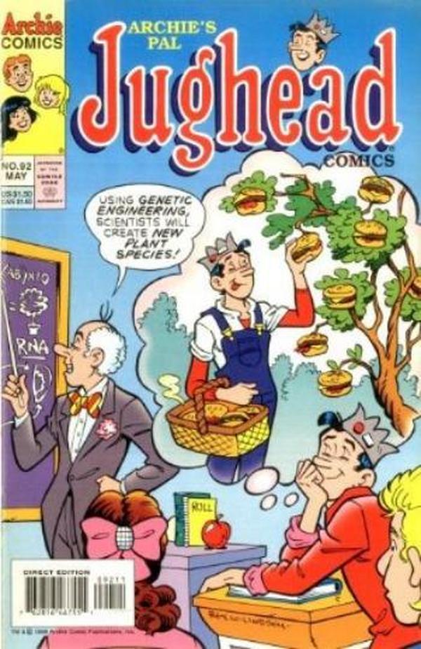 Archie's Pal Jughead Comics #92 cover