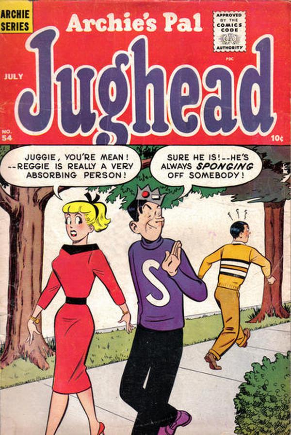 Archie's Pal Jughead #54 cover