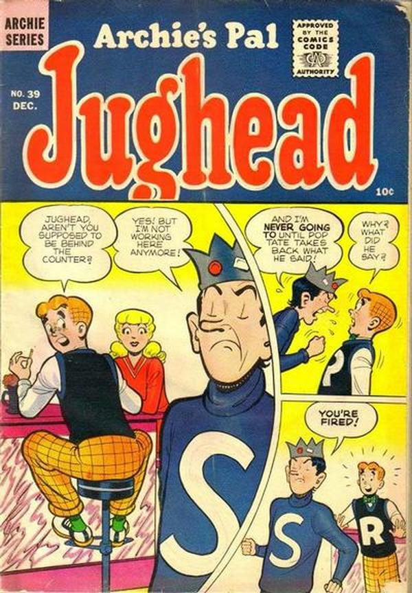 Archie's Pal Jughead #39 cover