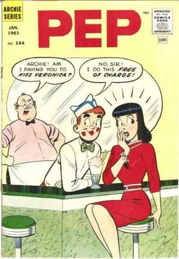 Pep (1960) #144 cover