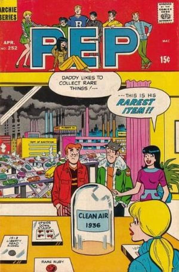 Pep (1960) #252 cover