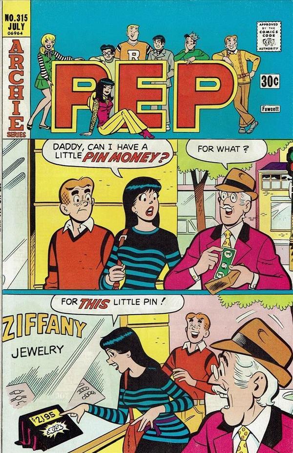 Pep (1960) #315 cover