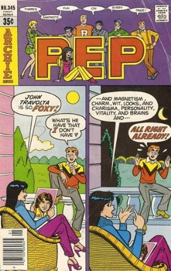Pep (1960) #345 cover