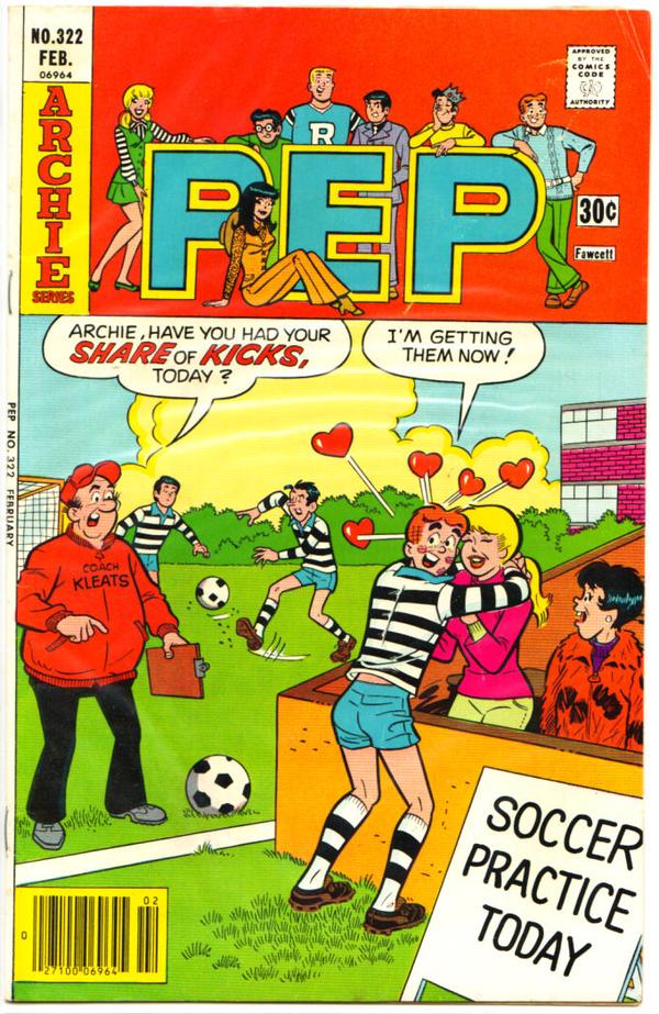 Pep (1960) #322 cover