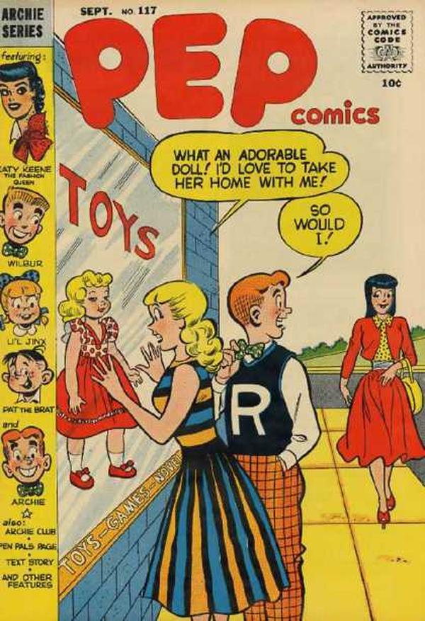 Cover of Pep Comics #117