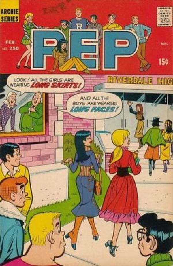 Pep (1960) #250 cover