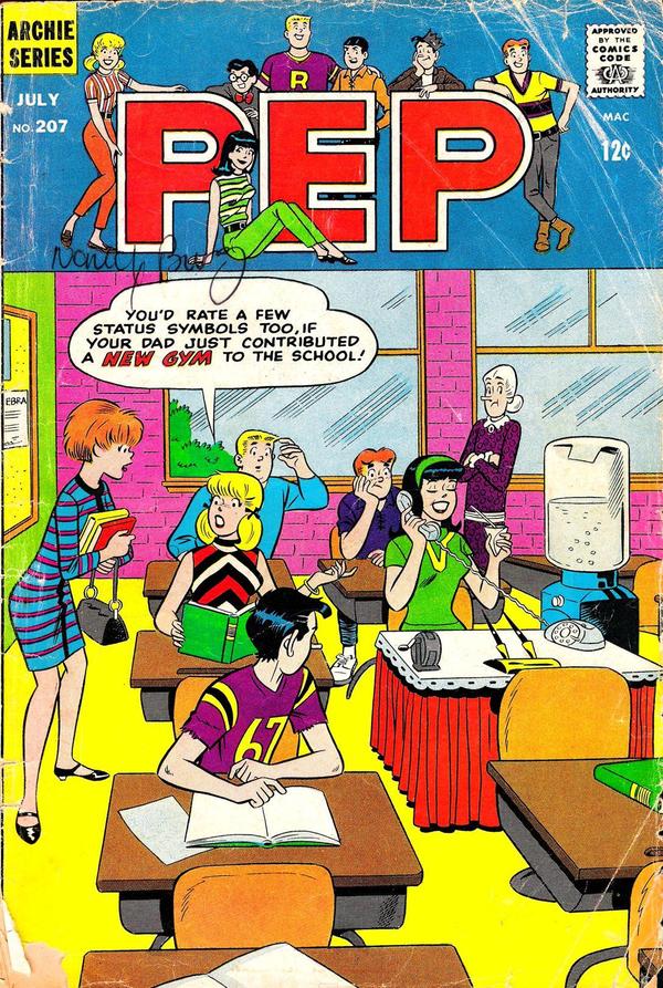 Pep (1960) #207 cover