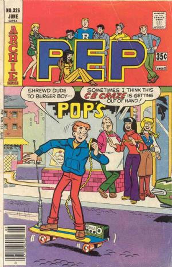 Pep (1960) #326 cover