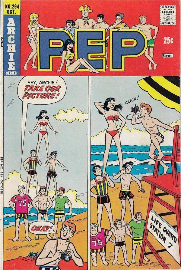 Pep (1960) #294 cover