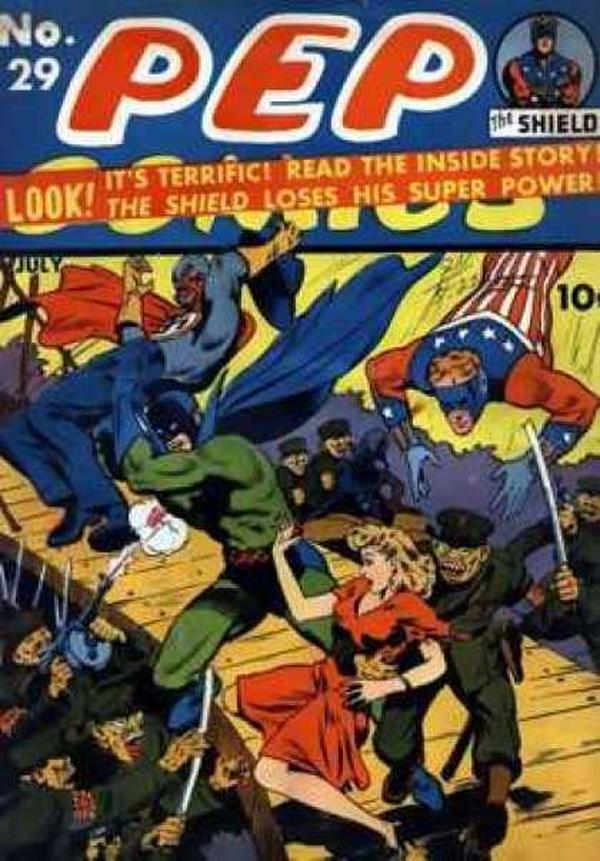 Cover of Pep Comics #29